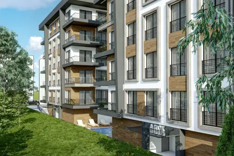 Продажа квартиры  в Махмутларе, Анталье, Турция 1+1, 65м2, №222963 – фото 2