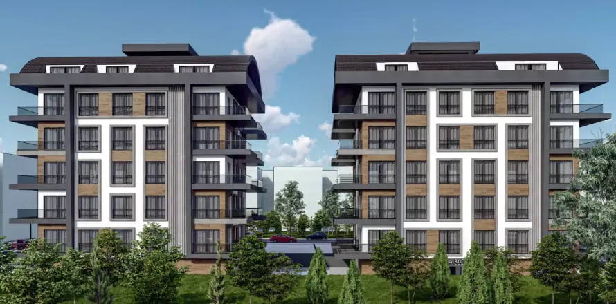 Квартира  1+1 в Махмутларе, Анталья, Турция №222963