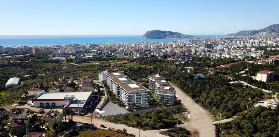 1+1 Leilighet  i Oba, Antalya, Tyrkia Nr. 229185