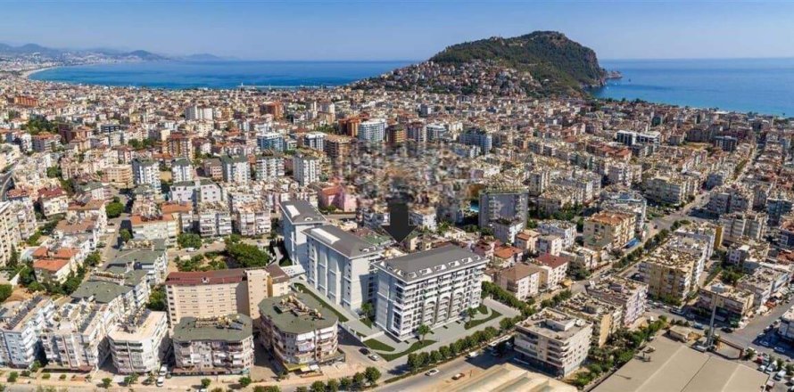 1+1 Lägenhet  i Alanya, Antalya, Turkiet Nr. 229186