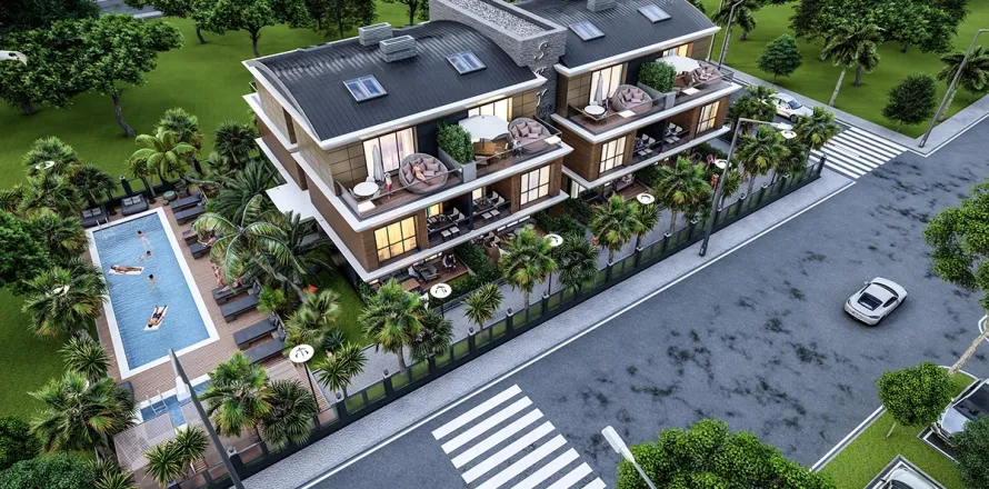 2+1 Leilighet i Mugla, Tyrkia Nr. 220140