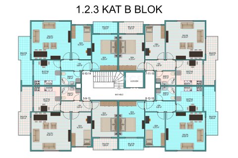 4+1 Lejlighed  i Altinova, Yalova, Tyrkiet Nr. 227081 - 16