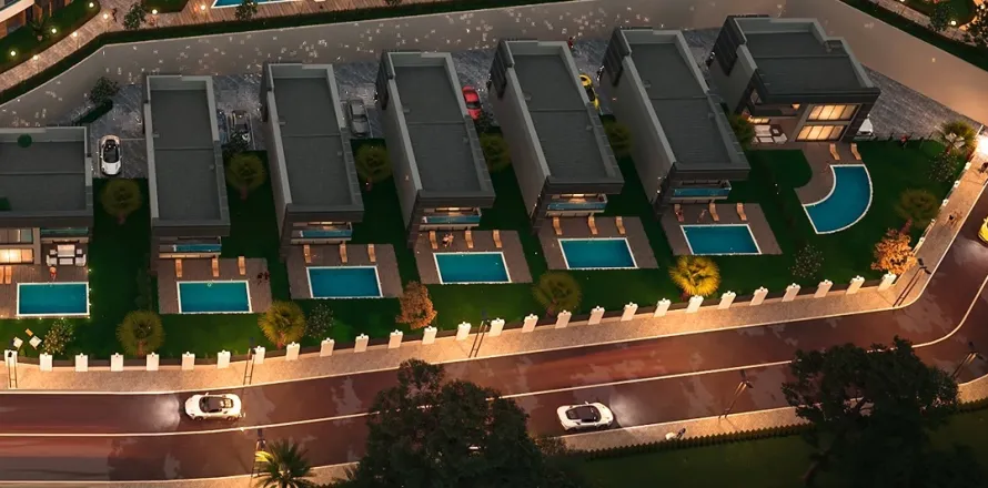 آپارتمان در  Mugla ، ترکیه 4 خوابه ، 300 متر مربع.  شماره 224058