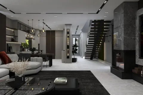 آپارتمان در  Mugla ، ترکیه 5 خوابه ، 490 متر مربع.  شماره 224061 - 3