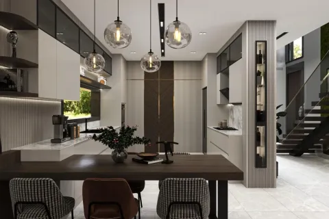 آپارتمان در  Mugla ، ترکیه 5 خوابه ، 490 متر مربع.  شماره 224061 - 24