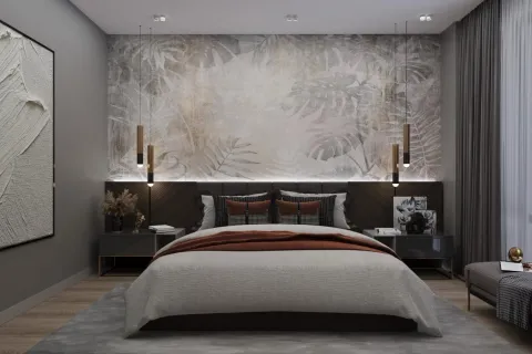 آپارتمان در  Mugla ، ترکیه 5 خوابه ، 490 متر مربع.  شماره 224061 - 12