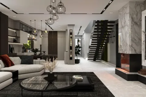 آپارتمان در  Mugla ، ترکیه 5 خوابه ، 490 متر مربع.  شماره 224061 - 20