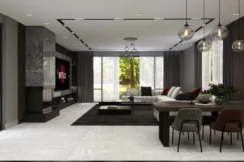 آپارتمان در  Mugla ، ترکیه 5 خوابه ، 490 متر مربع.  شماره 224061 - 26