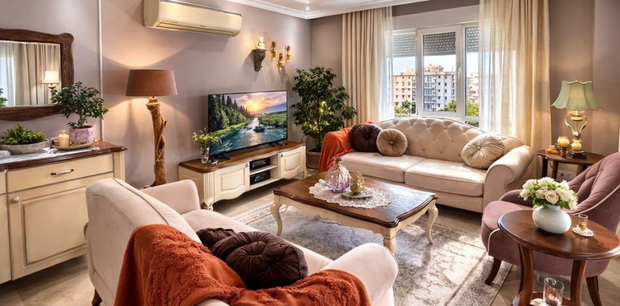 2+1 Lägenhet  i Alanya, Antalya, Turkiet Nr. 222296