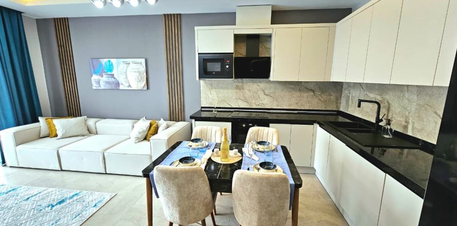 Квартира  1+1 в Махмутларе, Анталья, Турция №222294