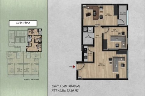 3+1 Lägenhet  i Mezitli, Mersin, Turkiet Nr. 232353 - 17
