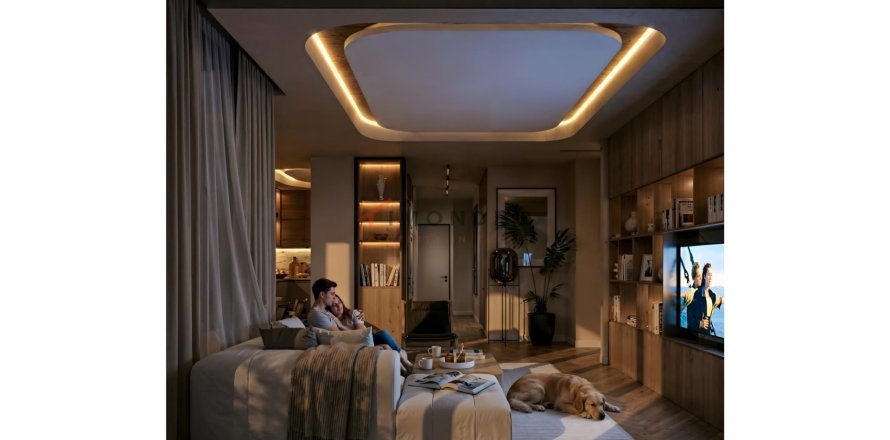 آپارتمان در  Antalya ، ترکیه 3 خوابه ، 101 متر مربع.  شماره 215827