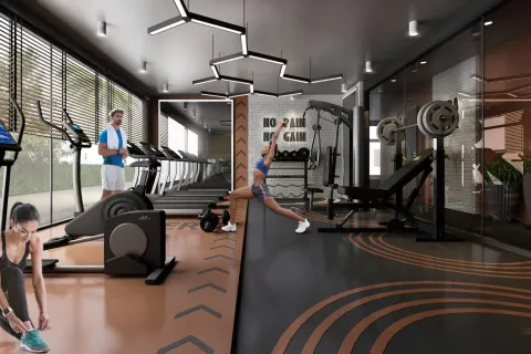 آپارتمان در  Mahmutlar ، ترکیه 2 خوابه ، 117 متر مربع.  شماره 219539 - 15