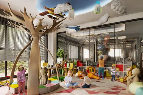 آپارتمان در  Mahmutlar ، ترکیه 2 خوابه ، 117 متر مربع.  شماره 219539 - 17