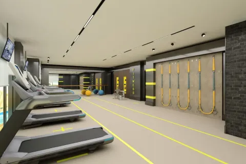 2+1 Lejlighed  i Alanya, Antalya, Tyrkiet Nr. 219541 - 8