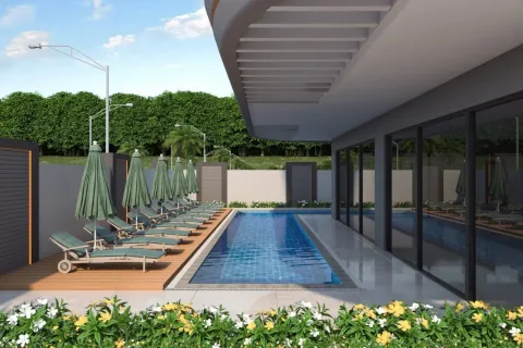 2+1 Lejlighed  i Alanya, Antalya, Tyrkiet Nr. 219541 - 9