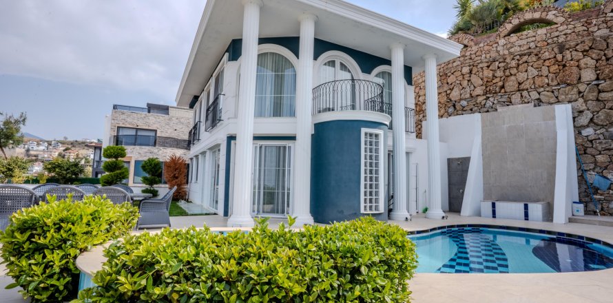 4+1 Villa  i Alanya, Antalya, Tyrkia Nr. 218908