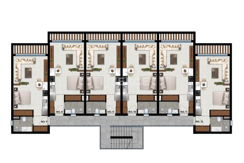 Penthouse for sale in Famagusta, Northern Cyprus, 2 bedrooms, 180m2, No. 222145 – photo 26