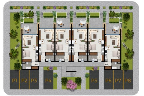 1+1 Wohnung  in Famagusta,  Nr. 222142 - 24