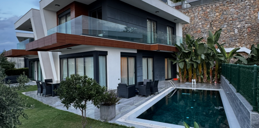 3+1 Villa  i Konakli, Antalya, Tyrkia Nr. 217367