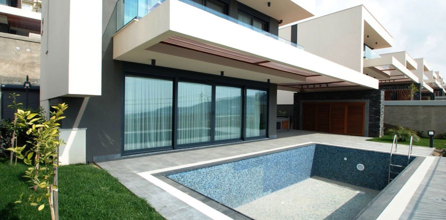 3+1 Villa  in Alanya, Antalya, Türkei Nr. 217368
