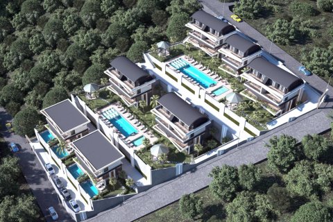 2+1 Lejlighed  i Alanya, Antalya, Tyrkiet Nr. 217371 - 11