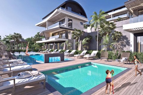 2+1 Lejlighed  i Alanya, Antalya, Tyrkiet Nr. 217371 - 9