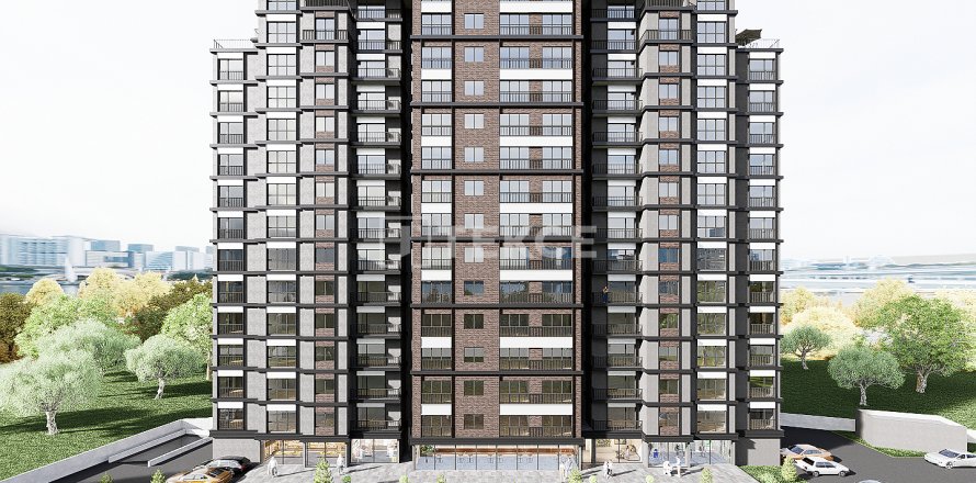 1+1 Leilighet  i Istanbul, Tyrkia Nr. 212794