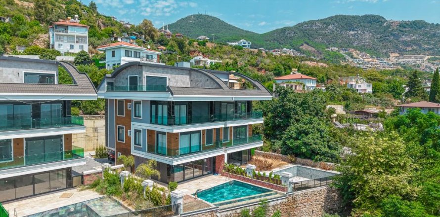 Villa  i Tepe, Alanya, Antalya, Tyrkia Nr. 212788