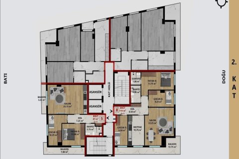 Apartment for sale  in Antalya, Turkey, 2 bedrooms, 82m2, No. 229177 – photo 29