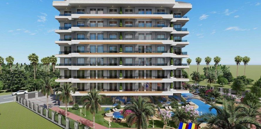 1+1 Lägenhet  i Gazipasa, Antalya, Turkiet Nr. 229179