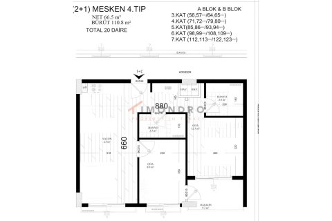 Apartment for sale  in Aksu, Antalya, Turkey, 3 bedrooms, 156m2, No. 212969 – photo 21