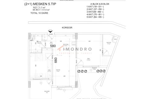 Apartment for sale  in Aksu, Antalya, Turkey, 3 bedrooms, 156m2, No. 212969 – photo 30