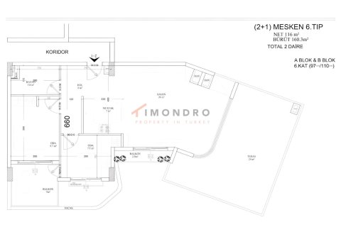 Apartment for sale  in Aksu, Antalya, Turkey, 3 bedrooms, 156m2, No. 212969 – photo 22