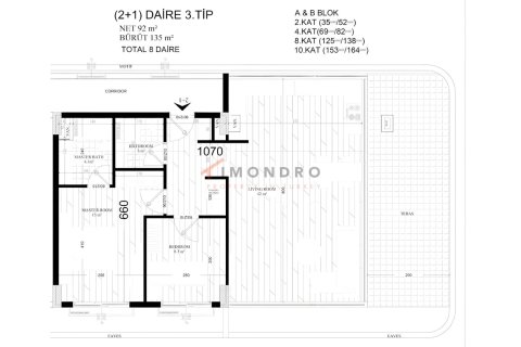 Apartment for sale  in Aksu, Antalya, Turkey, 3 bedrooms, 156m2, No. 212969 – photo 20