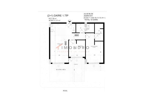 Apartment for sale  in Aksu, Antalya, Turkey, 3 bedrooms, 156m2, No. 212969 – photo 18