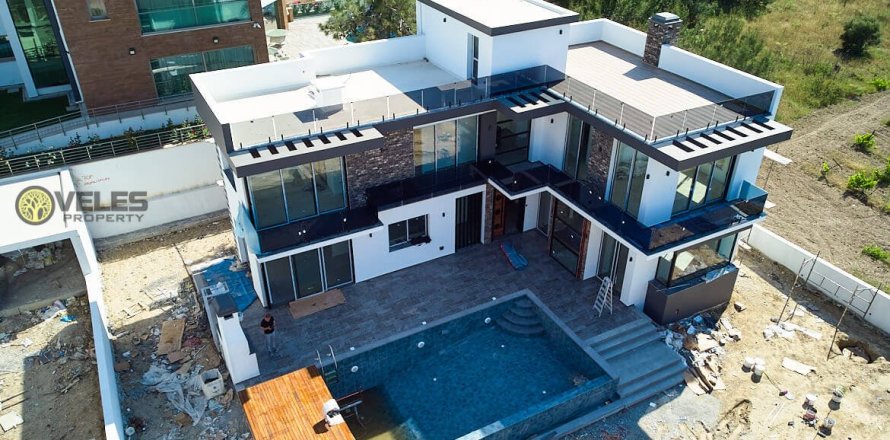 Вилла  4+1 в Караогланоглу, Гирне, Северный Кипр №214023