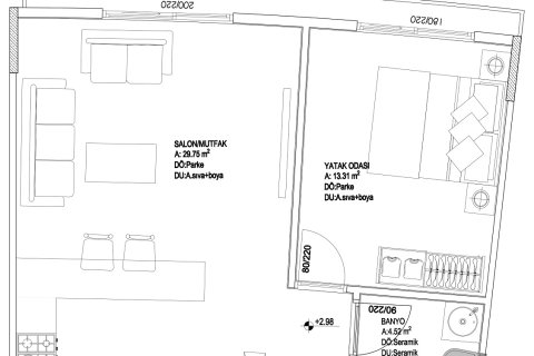 Wohnung  in Mugla, Türkei Nr. 224195 - 4