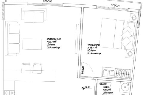 Wohnung  in Mugla, Türkei Nr. 224193 - 4