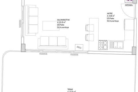 Wohnung  in Mugla, Türkei Nr. 224192 - 4