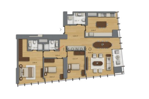 Apartment for sale in Sisli, Istanbul, Turkey, 3 bedrooms, 226m2, No. 216287 – photo 15