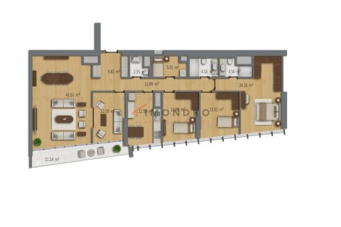 Apartment for sale in Sisli, Istanbul, Turkey, 4 bedrooms, 242m2, No. 216288 – photo 16