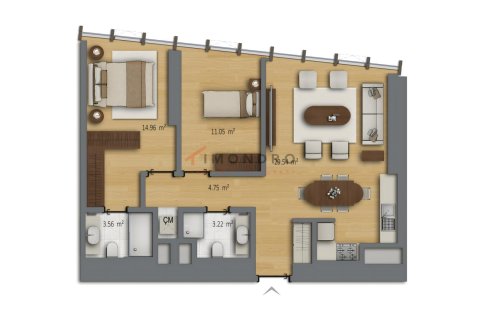 Apartment for sale in Sisli, Istanbul, Turkey, 4 bedrooms, 242m2, No. 216288 – photo 10