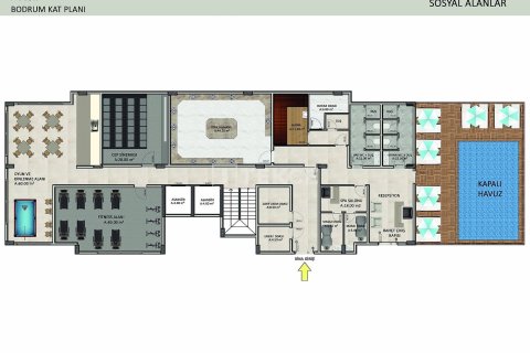 Продажа квартиры  в Аланье, Анталье, Турция 2+1, 85м2, №216283 – фото 30