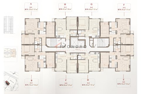 1+1 Wohnung in Kadikoy, Istanbul, Türkei Nr. 227656 - 10