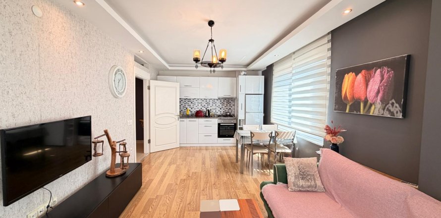 آپارتمان در  Alanya ، ترکیه 1 خوابه ، 60 متر مربع.  شماره 223223