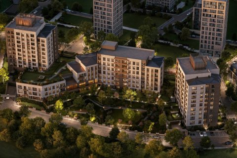 Квартира  2-х ком. в Аташехир, Стамбул, Турция №223221