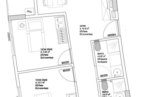 Lejlighed  i Mugla, Tyrkiet Nr. 224249 - 4