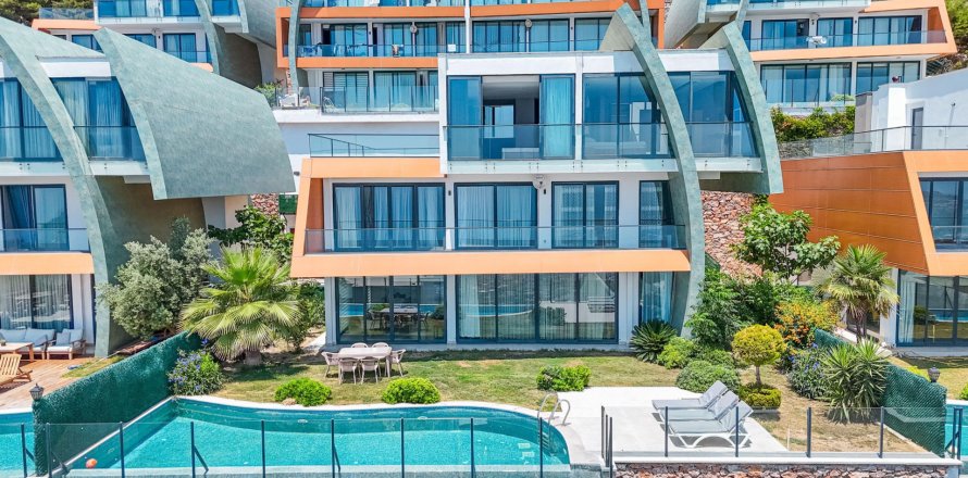 5+1 Villa  i Alanya, Antalya, Tyrkiet Nr. 217777