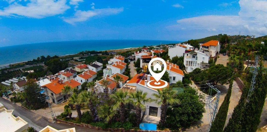 3+1 Villa i Alanya, Antalya, Turkiet Nr. 217778